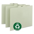 Smead Pressboard Guides Flat Metal Monthly, Gray/Green, PK12 50365
